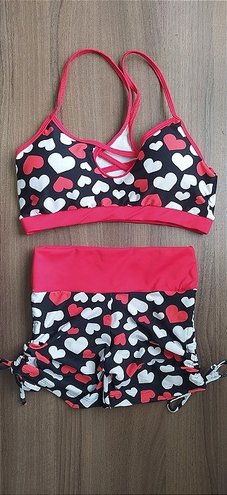 Ref. cjsh11021 - Conjunto Short e Top