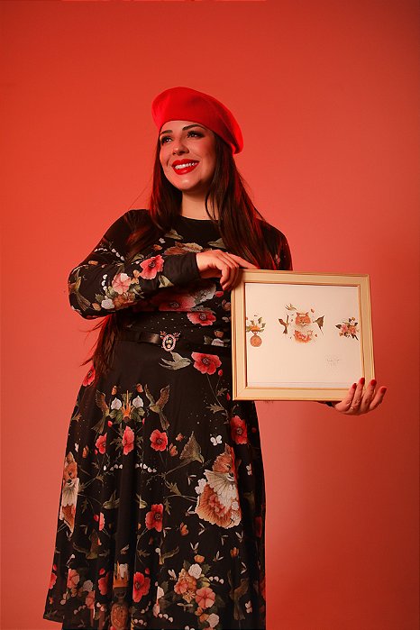 Vestido Raposa Majestade - Ada Mor