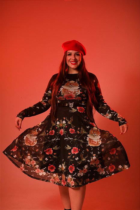 Vestido Raposa Majestade - Ada Mor