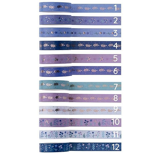 Washi Tape Lilac Fields Molin