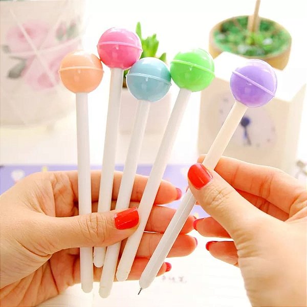 Caneta em Gel Pirulito