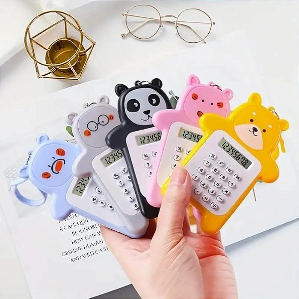 Mini Calculadora Bichinhos