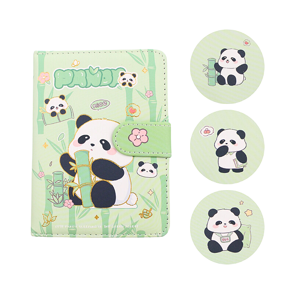 Caderno Decorado Panda A6