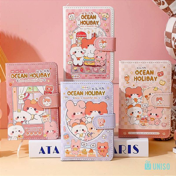 Caderno Decorado Holiday A6