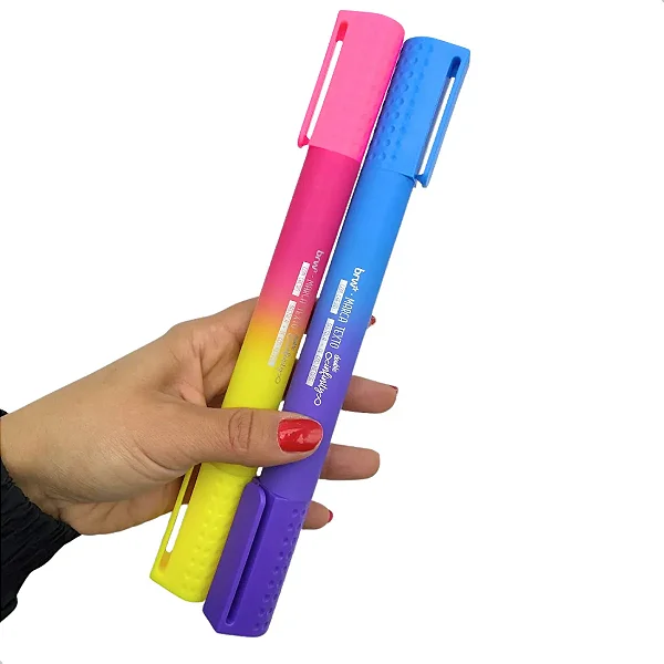 Marca Texto Double Infinity Gigante 2 pontas
