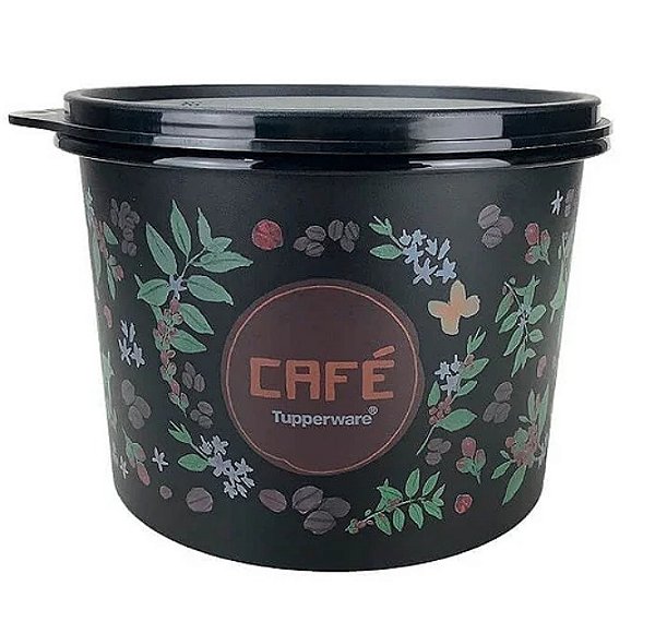 Tupperware Caixa Café Floral 700g
