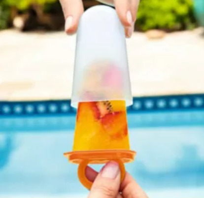 Tupper Picolé Forma para picolés caseiros -6 unidades