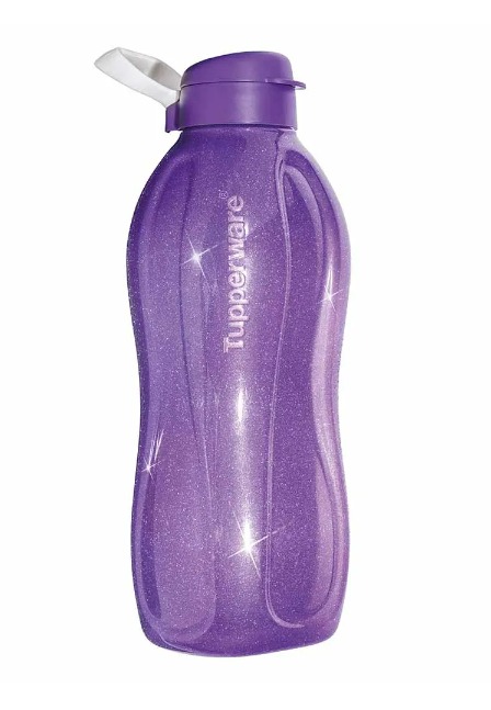 Eco Tupper Garrafa 2 litros Uva Glitter
