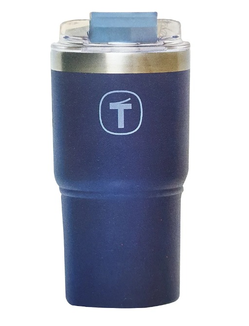 Copo Tupperware Térmico Big T com Canudo 630ml Azul