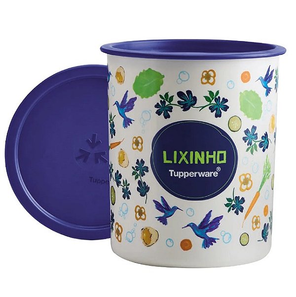Tupperware Lixinho de Pia Floral 3,3 litros