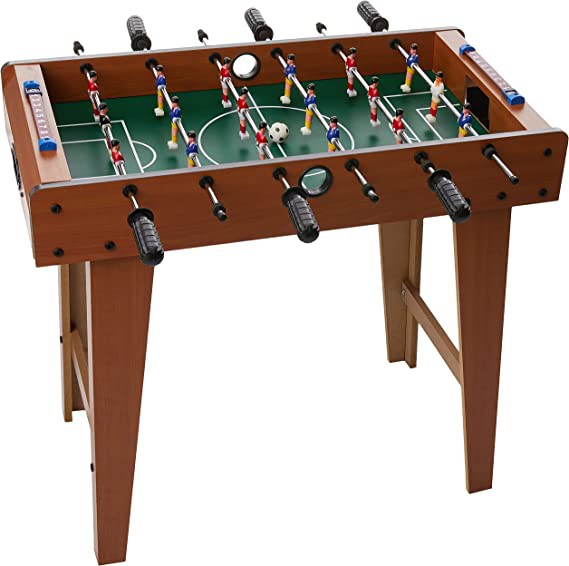 Mesa Pebolim Infantil Totó Pé Alto 60 cm 18 Jogadores