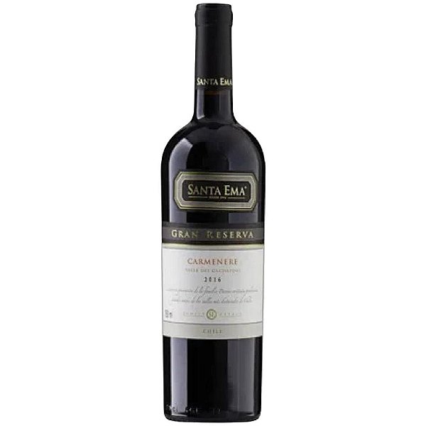 VINHO CHI STA EMA GRAN RESERVA CARMENERE 750ML