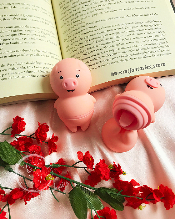Estimulador Clitoriano Porquinho Vibrator 6 Vibrações
