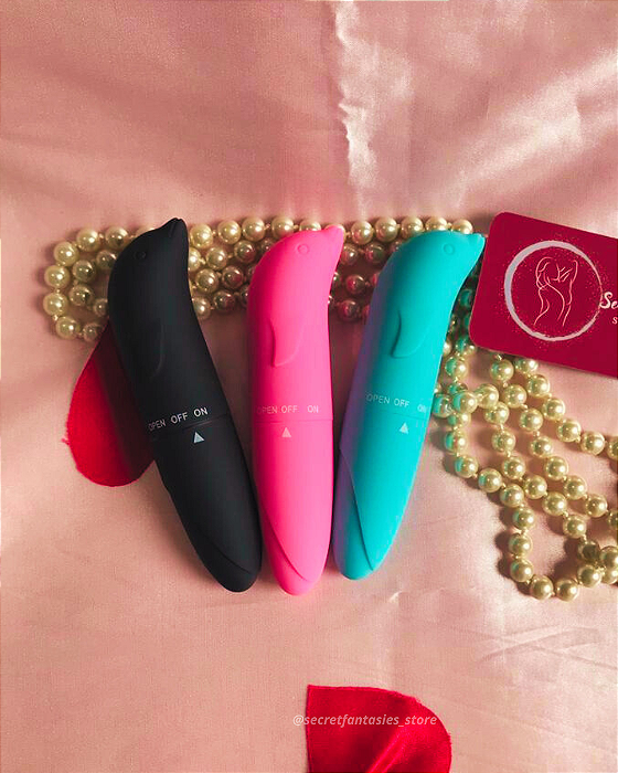 Vibrador Golfinho Aveludado