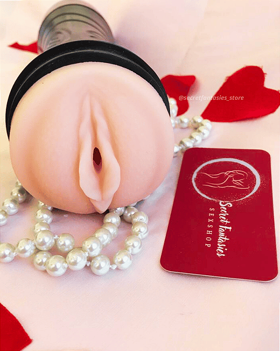 Masturbador Flash Light Viana com Vibrador Interno