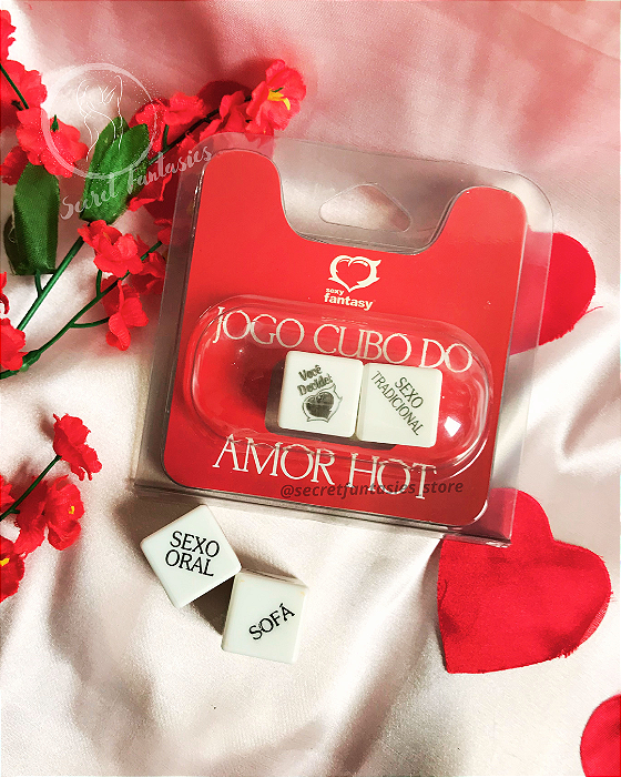 Dados Cubo do Amor 02 Dadinhos