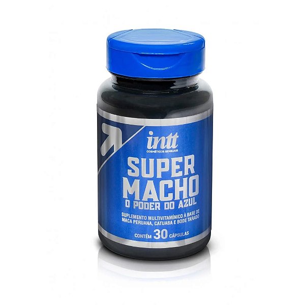 Super Macho O Poder do Azul Cápsulas INTT - APENAS SOB ENCOMENDA