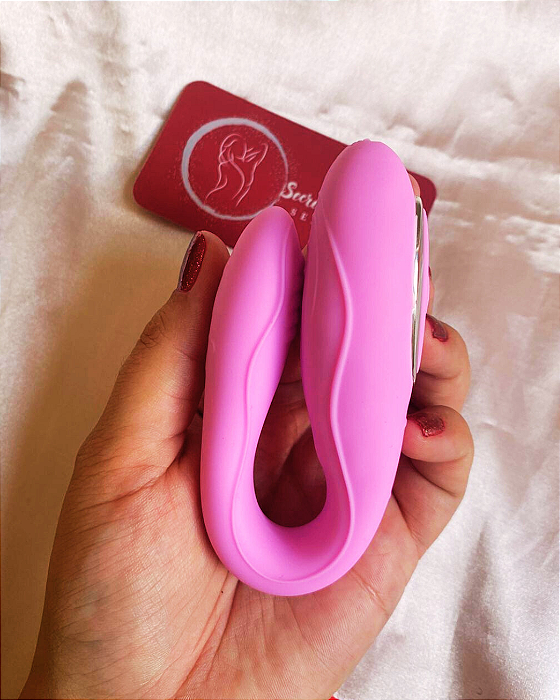 Vibrador Casal Aplicativo 12 Vibrações