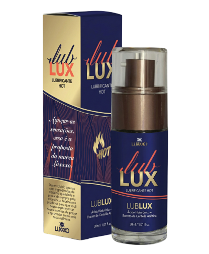 Lubrificante Hot com Ácido Hialurônico e Mais Aditivos – 30ml Luxxxo