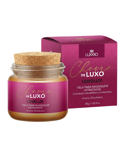 Vela Para Massagem Aromática Com Ácido Hialurônico e D-Pantenol – 30g