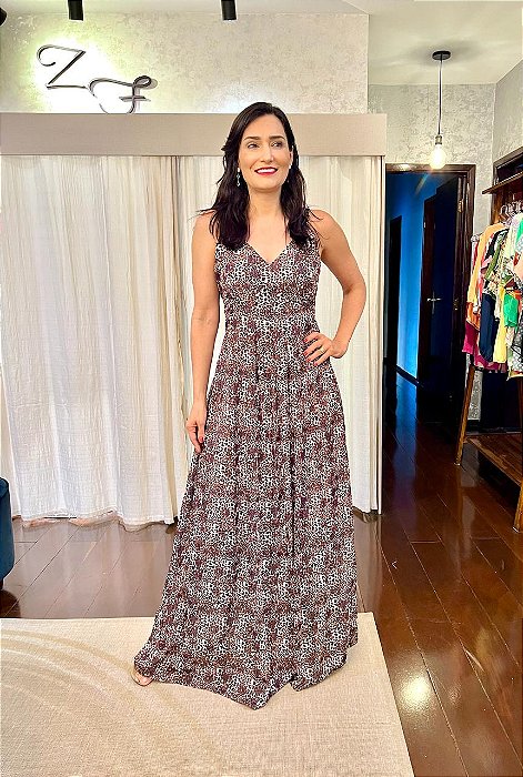 Vestido Animal Print