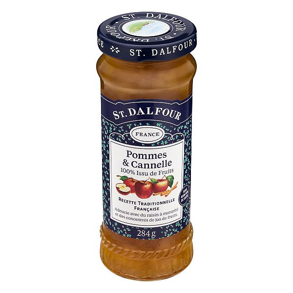 Geléia Francesa ST DALFOUR Maça c/ Canela 284 Gr