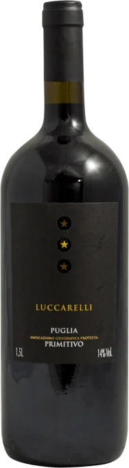 Vinho Tinto Luccarelli Primitivo IGP Puglia 1,5L