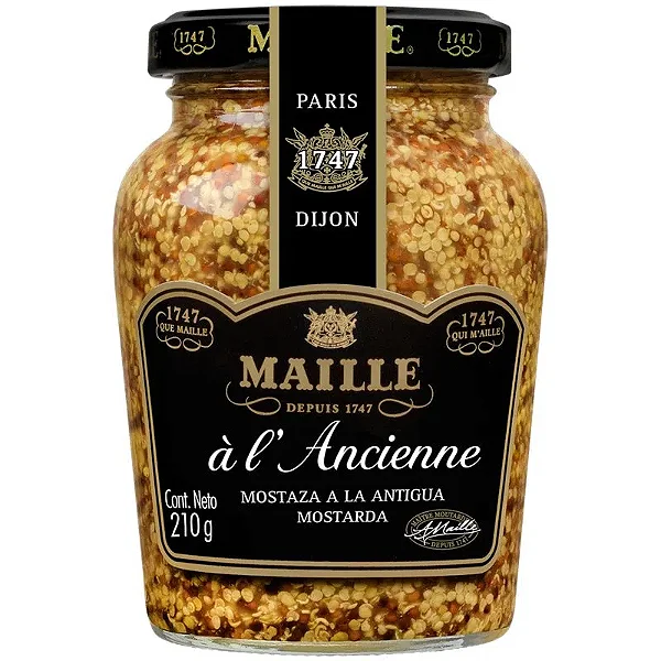 Mostarda Francesa Maille À Moda Antiga (L'Ancienne) 210g