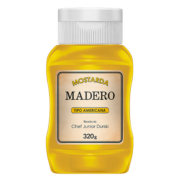 Mostarda Amarela Madero 320gr