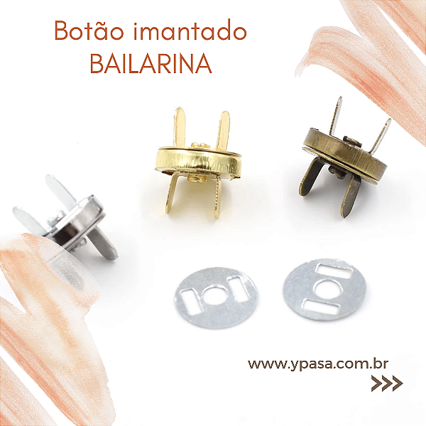 Botão imantado BAILARINA unidade