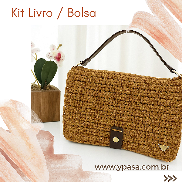 Kit Livro / Bolsa Lapela imantada + Alça de Mão