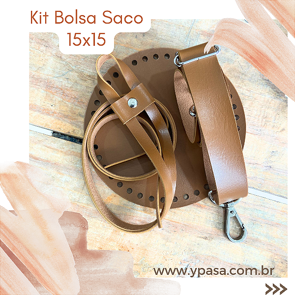 Kit Bolsa Saco - 15x15cm
