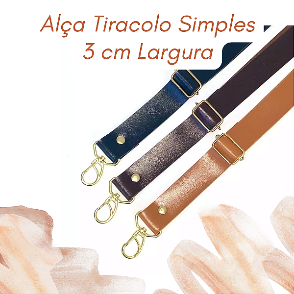 Alça Tiracolo Simples 3.0 CM Largura