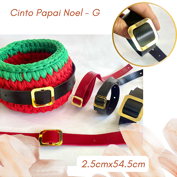 Cinto de Natal - Papai Noel (G)
