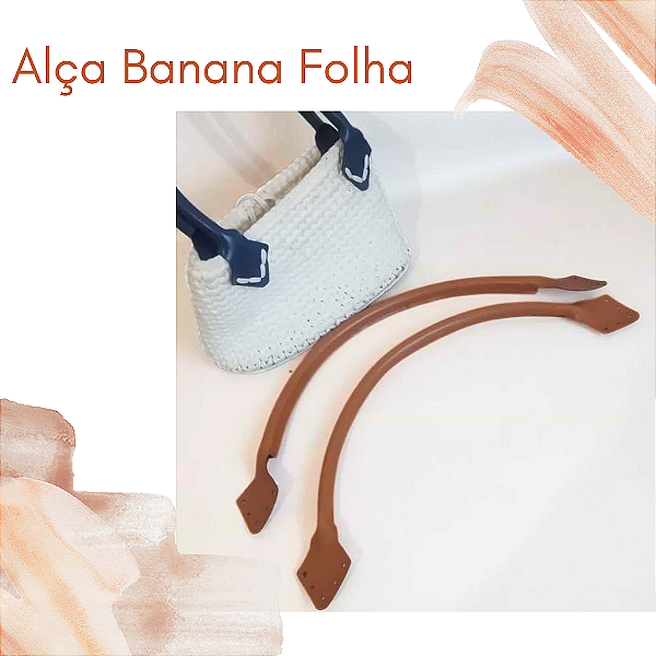 Par Alça Banana Folha - 25cm