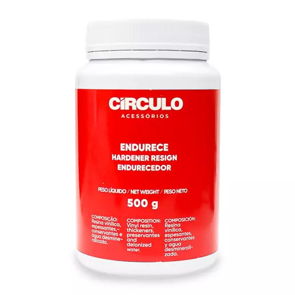 Resina Endurece Crochê Circulo 500g