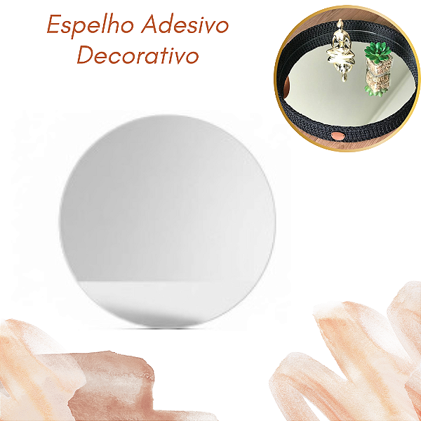 Espelho Adesivo Decorativo Plástico Flexível
