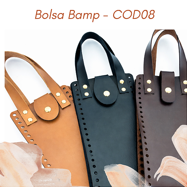 Bolsa Bamp com lapela imantada COD 08