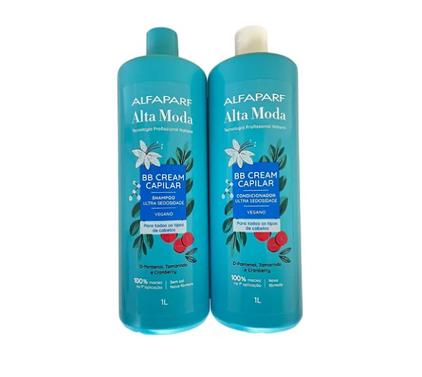 Kit shampoo e condicionador lavatorio Alta Moda Alfaparf 1l-Loreto