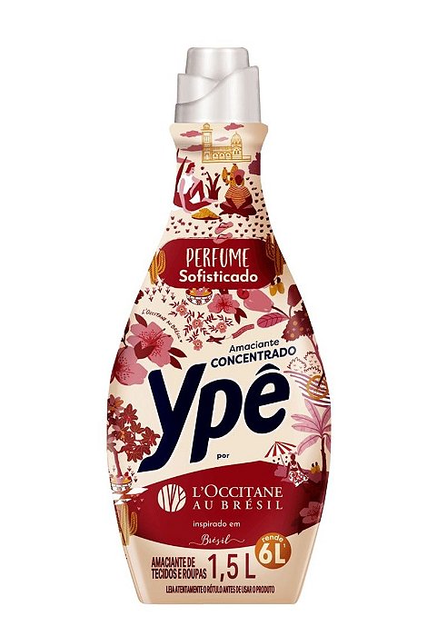 Amaciante Concentrado L'Occitane au Bresil 1,5L Ypê