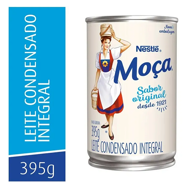 Leite Condensado Moça Integral Lata 395g Nestlé-Loreto