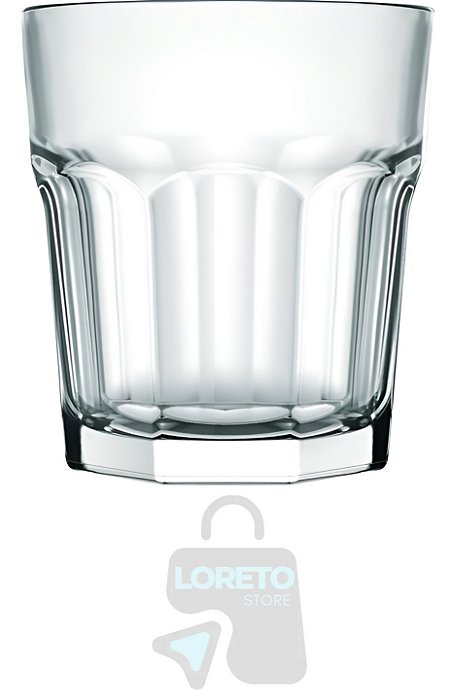 Jogo Copo Bristol Drink Whisky Vidro Suco 320ml Kit 12 Peças -Loreto