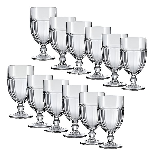 Jogo De Taças De Vidro Bristol 470ml 12 unidades -Loreto