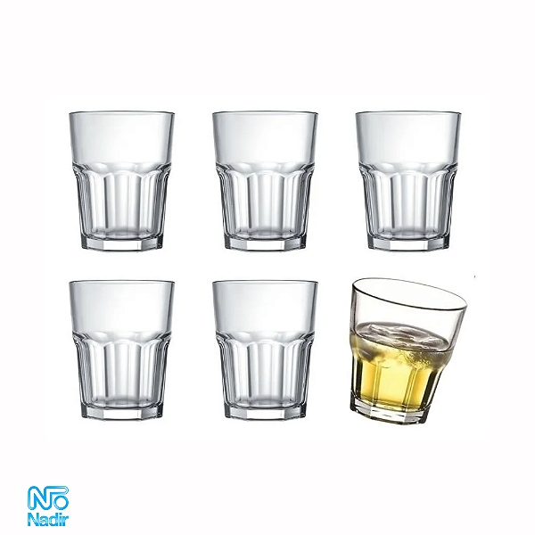 Copo Dose Shot Cachaça Pinga Bristol 60ml - Kit 06 Unidades-Loreto