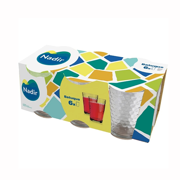 Conjunto de Copos Nadir 265ml Batuque-Loreto