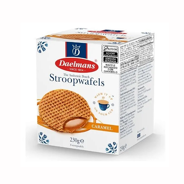Daelmans STROOPWAFELS - Caramelo - 230 g - Unidade - 1 - 25 gr-Loreto