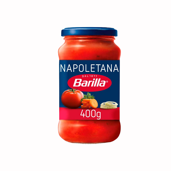 Molho de Tomate Napoletana Barilla Vidro 400g-Loreto