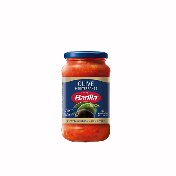 Molho Tomate Olive Barilla 400g-Loreto