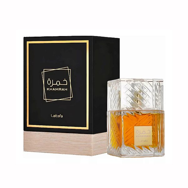 Khamrah Lattafa Eau de Parfum - Perfume Árabe Unissex 100ml