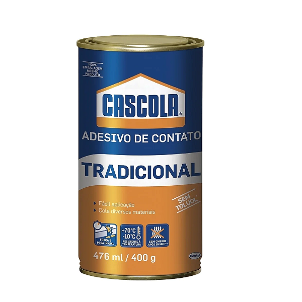 Adesivo Cola De Sapateiro Tradicional Cascola 400g Henkel-Loreto